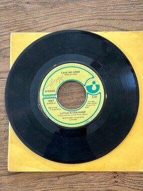 Little River Band Lady / Take Me Home 7" Vinyl 45 RPM Harvest 4667 1978 Stereo